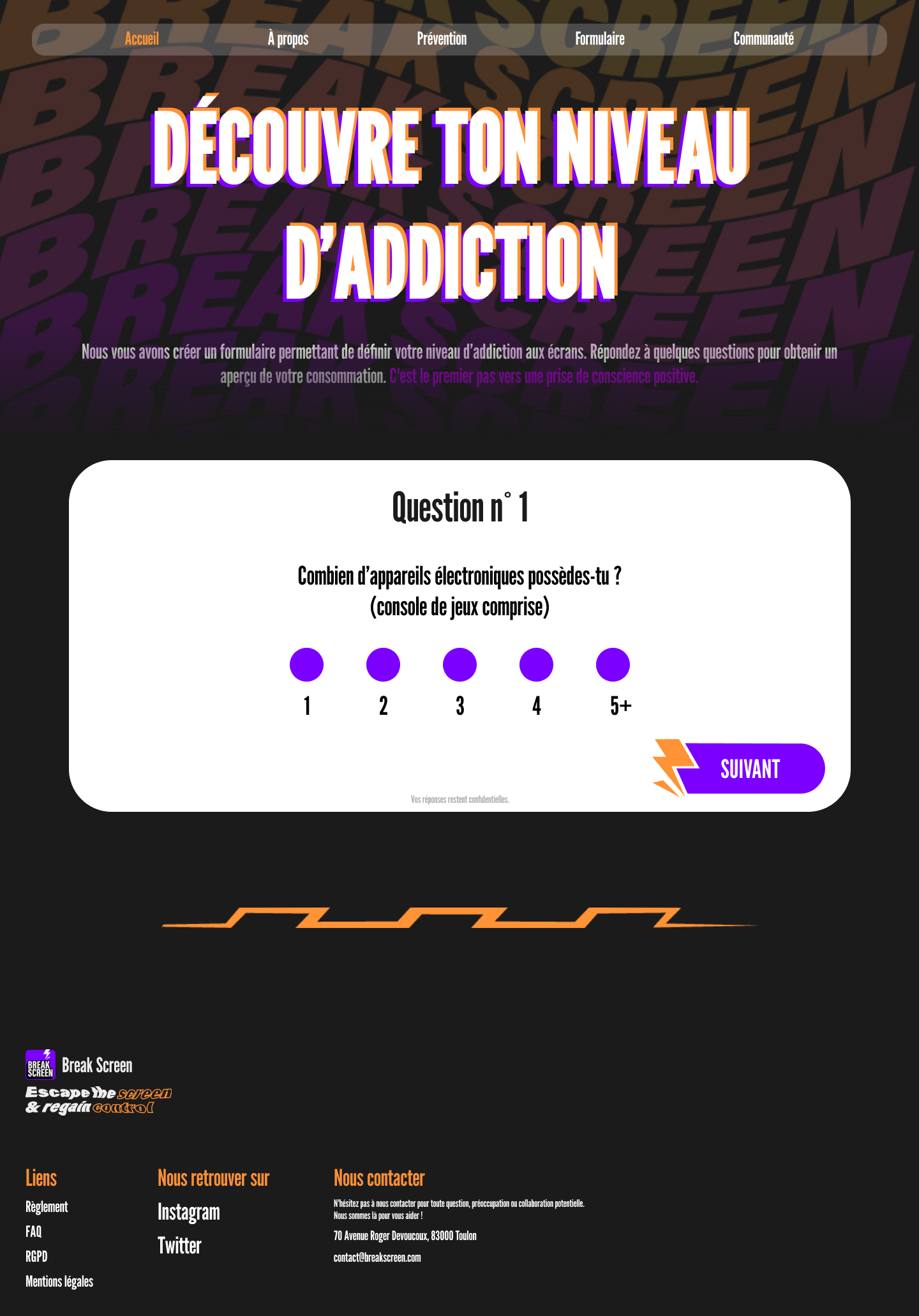 Break Screen - Gallery 5